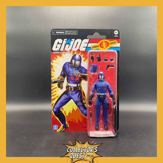 (IN STOCK) G.I. Joe Classified Series Retro Cardback Cobra Commander