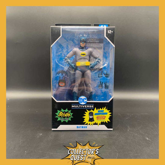 (IN STOCK) DC Multiverse Batman 1966 Classic TV Series Adam West Batman Action Figure