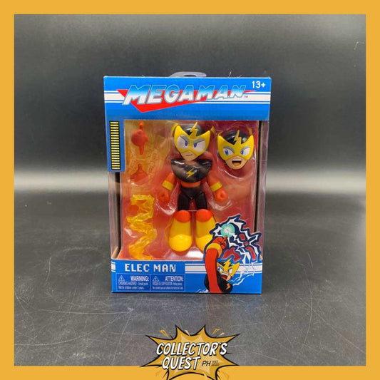(IN STOCK) JADA TOYS Megaman 4.5 Inch Megaman Elec Man Action Figure