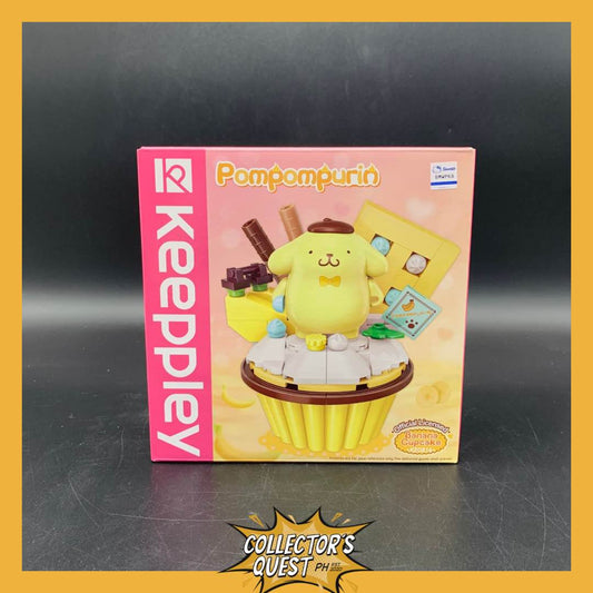 (IN STOCK) (KEEPPLEY) KEEPPLAY Pompompurin Banana Cupcake Building Block Set