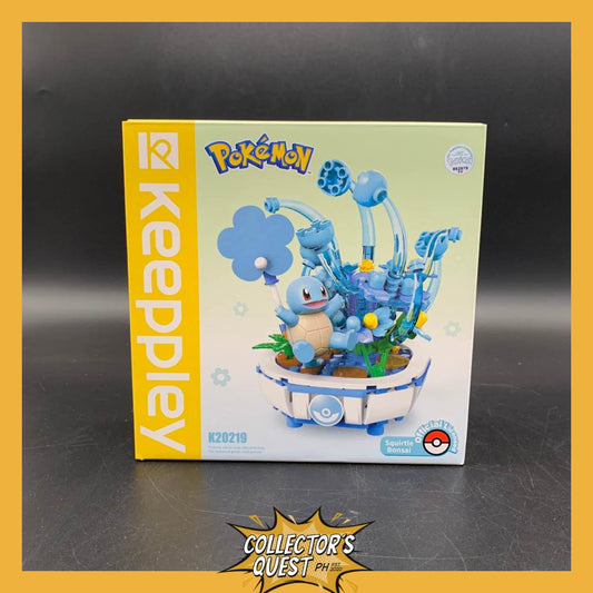 (IN STOCK) (KEEPPLEY) KEEPPLAY Pokemon Squirtle Bonsai Building Block Set