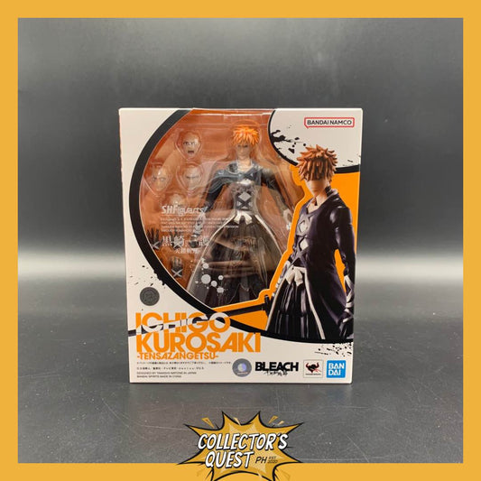 (IN STOCK) SHFiguarts Bleach Ichigo Kurosaki - Tensazangetsu Action Figure