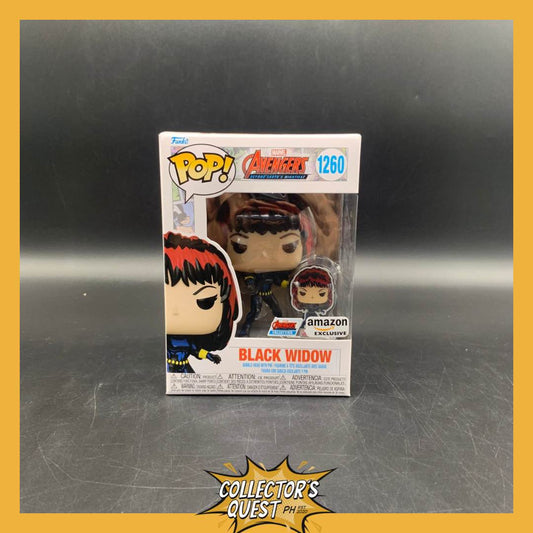 (IN STOCK) Funko Pop Marvel Avengers Black Widow Amazon Exclusive Vinyl Figure