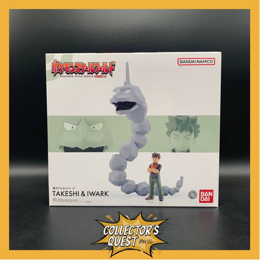 (IN STOCK) Pokemon Scale World 1/20 Scale Brock & Onix Figure Set