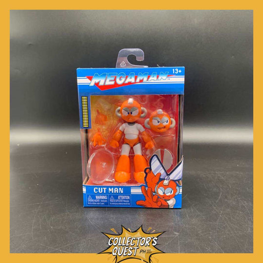 (IN STOCK) JADA TOYS Megaman 4.5 Inch Megaman Cut Man Action Figure