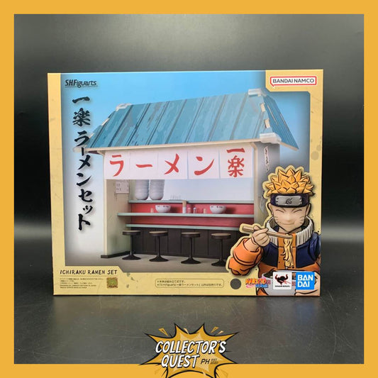 (IN STOCK) Shfiguarts Naruto Shippuden Naruto Ichiraku Ramen Set