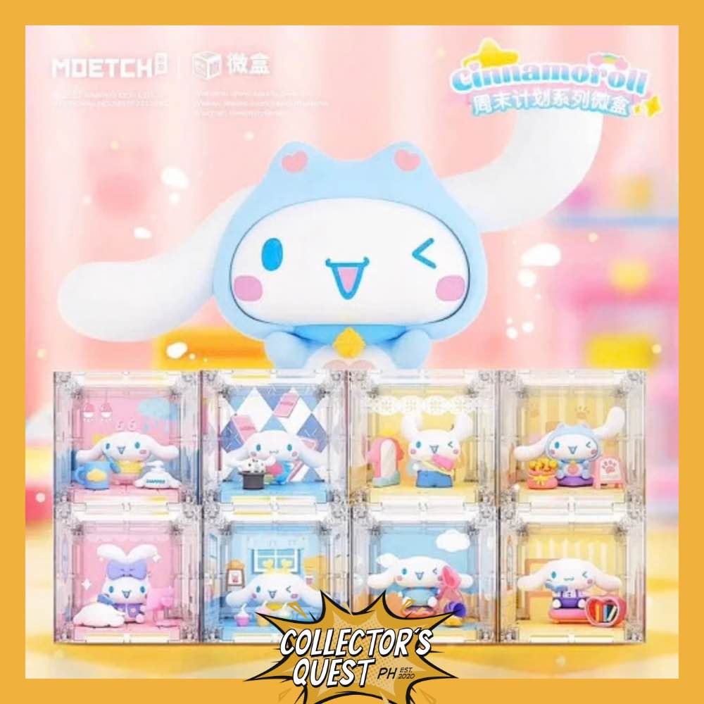 (IN STOCK) Moetch Cinnamoroll Weekend Plan Series of Mini Box Figure