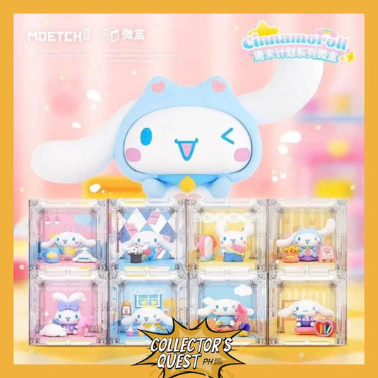 (IN STOCK) Moetch Cinnamoroll Weekend Plan Series of Mini Box Figure