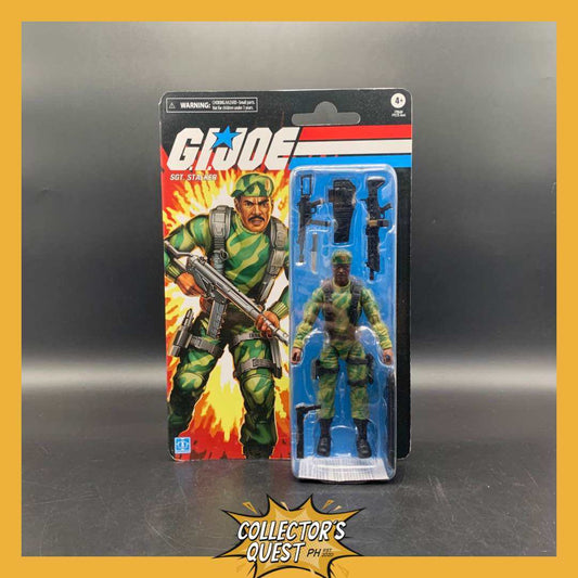 (IN STOCK) G.I. Joe Classified Series Retro Cardback SGT. Stalker Action Figure