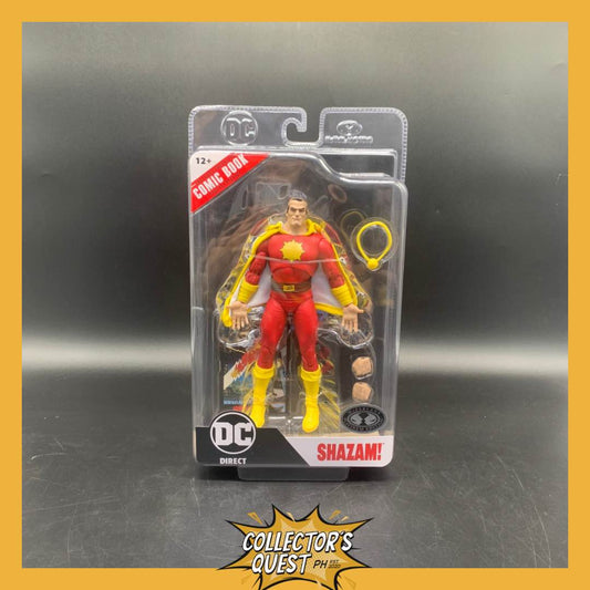 (IN STOCK) DC Direct Page Punchers Shazam! (Platinum Edition) Action Figure