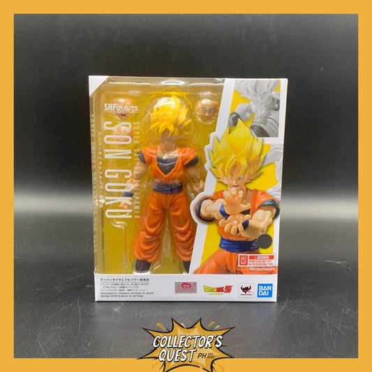 (IN STOCK) S.H.Figuarts Dragon Ball Z Super Saiyan Full Power Son Goku Action Figure