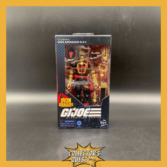 (IN STOCK) G.I. Joe Classified Series Iron Grenadier BAT Action Figure