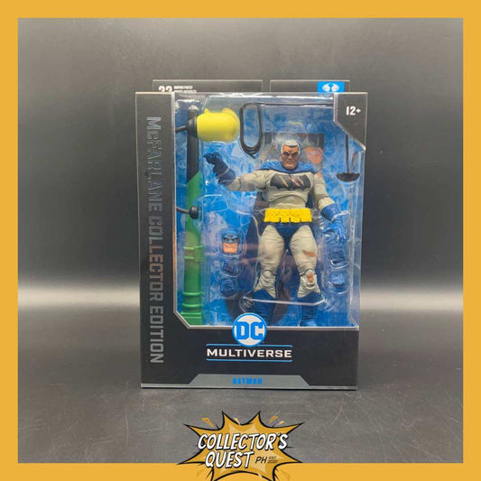 (IN STOCK) DC Multiverse Mcfarlane Collector's Edition Batman TDKR (Battle Damaged) Action Figure