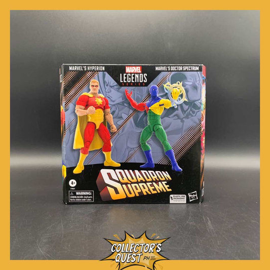 (IN STOCK) Marvel Legends Squadron Supreme Hyperion & Doctor Spectrum 2 Pack Action Figure