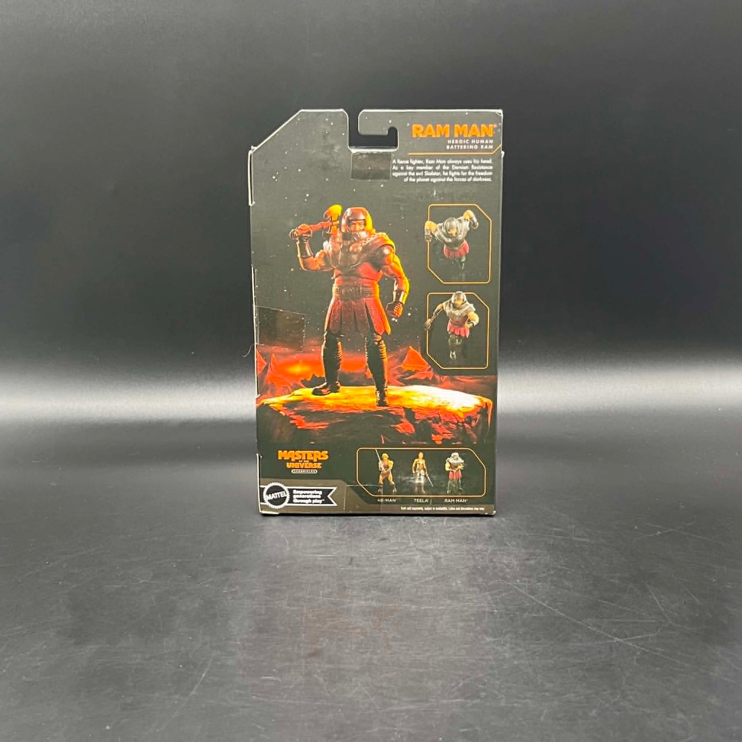 (IN STOCK) Mattel Masters of the Universe Action Figure Chronicles Ram Man Action Figure