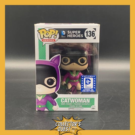 (IN STOCK) Funko Pop DC Comics Super Heroes Catwoman Vinyl Figure