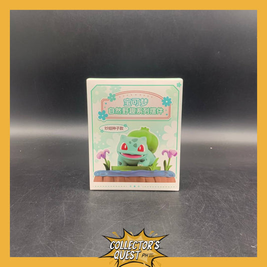 (IN STOCK) Pokemon Wild Nature Series Ornaments Bulbasaur Figure