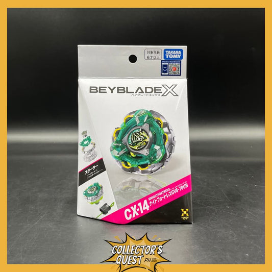 (IN STOCK) BeybladeX CX-14 Starter Kn KnightFortress GV8-70UN