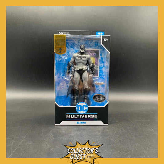 (IN STOCK)Mcfarlane DC Multiverse 7in Batman (Batman: Year One Part 4)(Gold Label)(Platinum) Action Figure