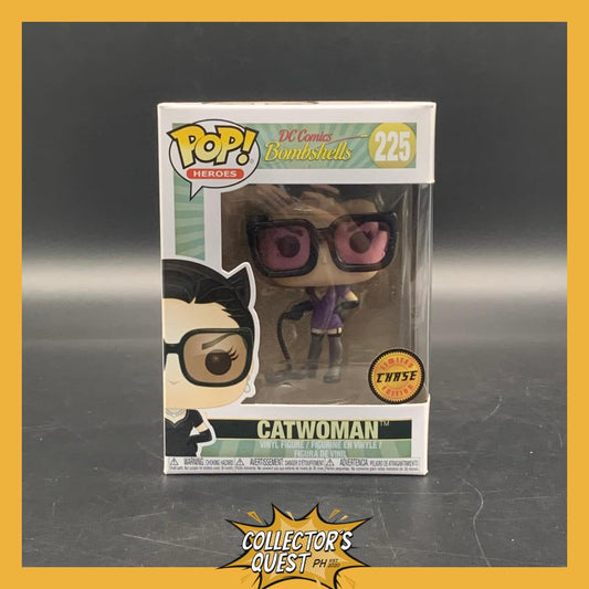 (IN STOCK) Funko Pop DC Comics Bombshells Catwoman Chase Vinyl Figure