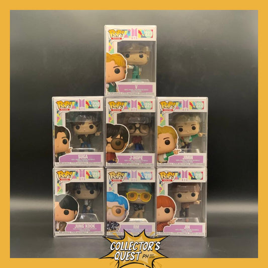 (IN STOCK) Funko Pop BTS Dynamite RM, Jin, J-hHope, Jungkook, V, Suga, Jimin Vinyl Figure Set of 7