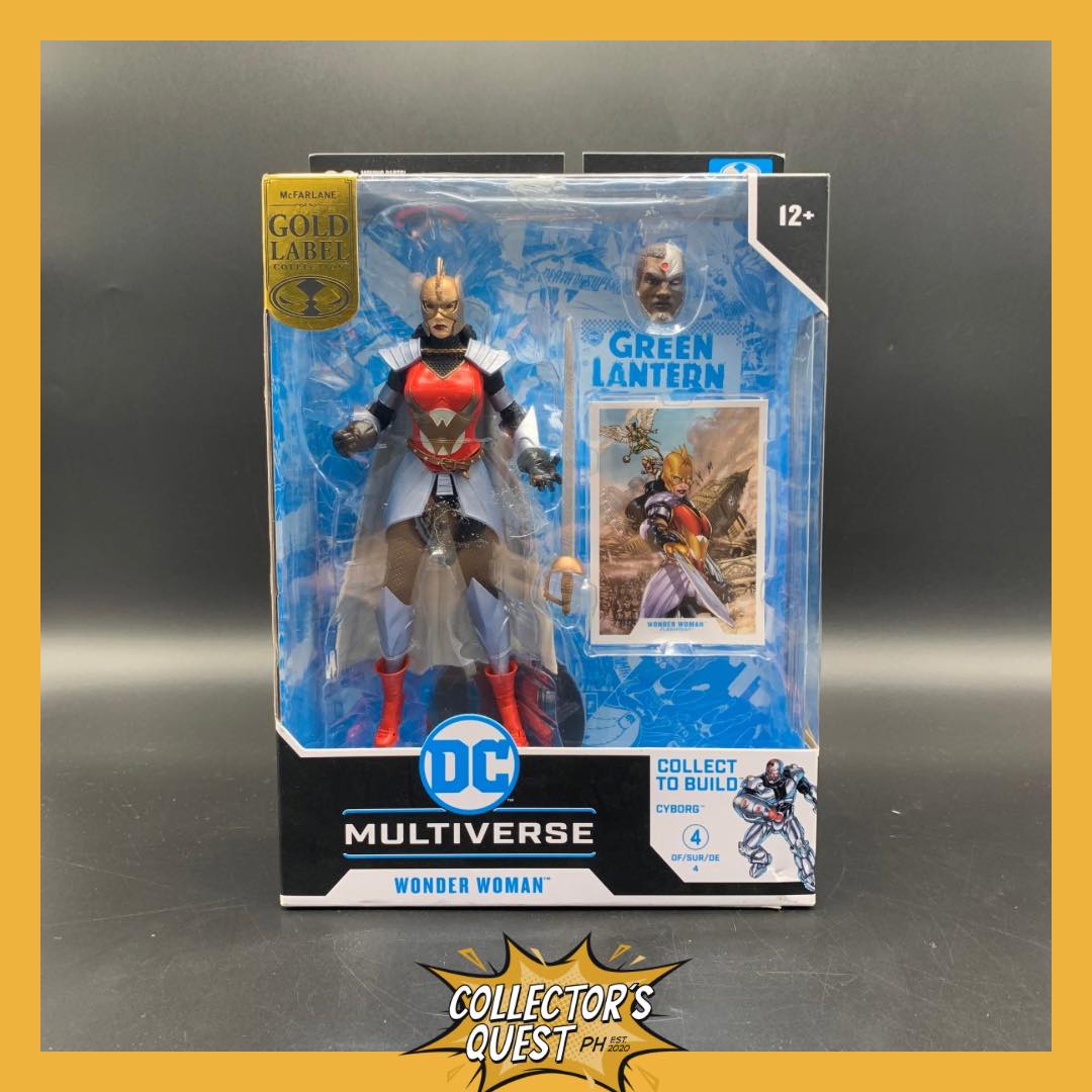 (IN STOCK) DC Multiverse Cyborg Wave Flashpoint Wonder Woman Action Figure