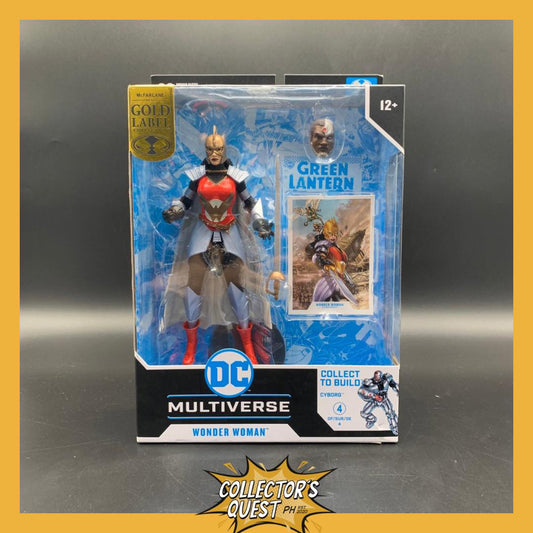 (IN STOCK) DC Multiverse Cyborg Wave Flashpoint Wonder Woman Action Figure