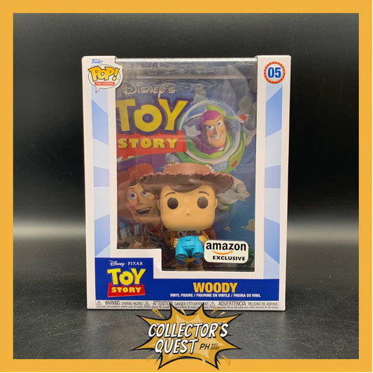 (IN STOCK) Funko Pop Amazon Exclusive VHS Cover Toy Story Woody Vinyl Figure