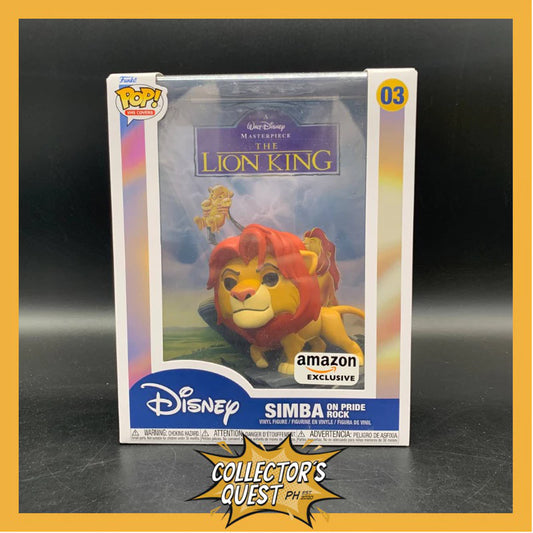 (IN STOCK) Funko Pop Amazon Exclusive VHS Cover Lion King Simba Vinyl Figure