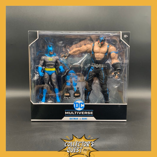 (IN STOCK) Mcfarlane DC Multiverse Batman vs Bane Megafig (Knightfall) 2-pack Action Figure