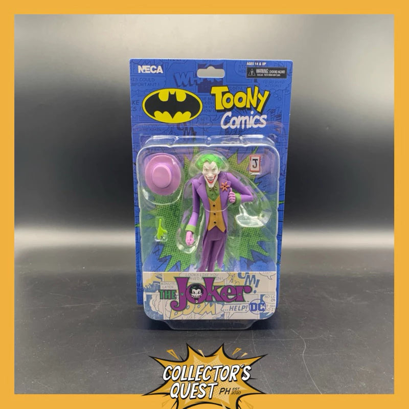 (IN STOCK) NECA DC Comics (Classic Comics) Toony Joker Figure