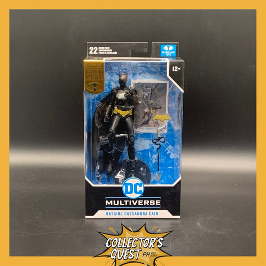 (IN STOCK) Mcfarlane DC Multiverse Batgirl Cassandra Cain (Gold Label) Action Figure