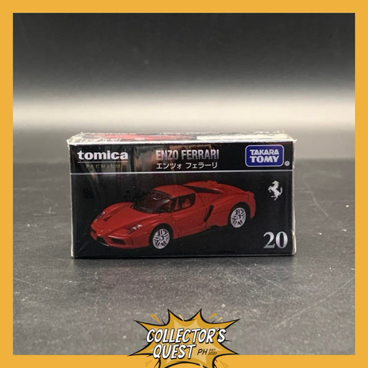(IN STOCK) Takara Tomy Tomica Premium No. 20 Enzo Ferrari Diecast Vehicle