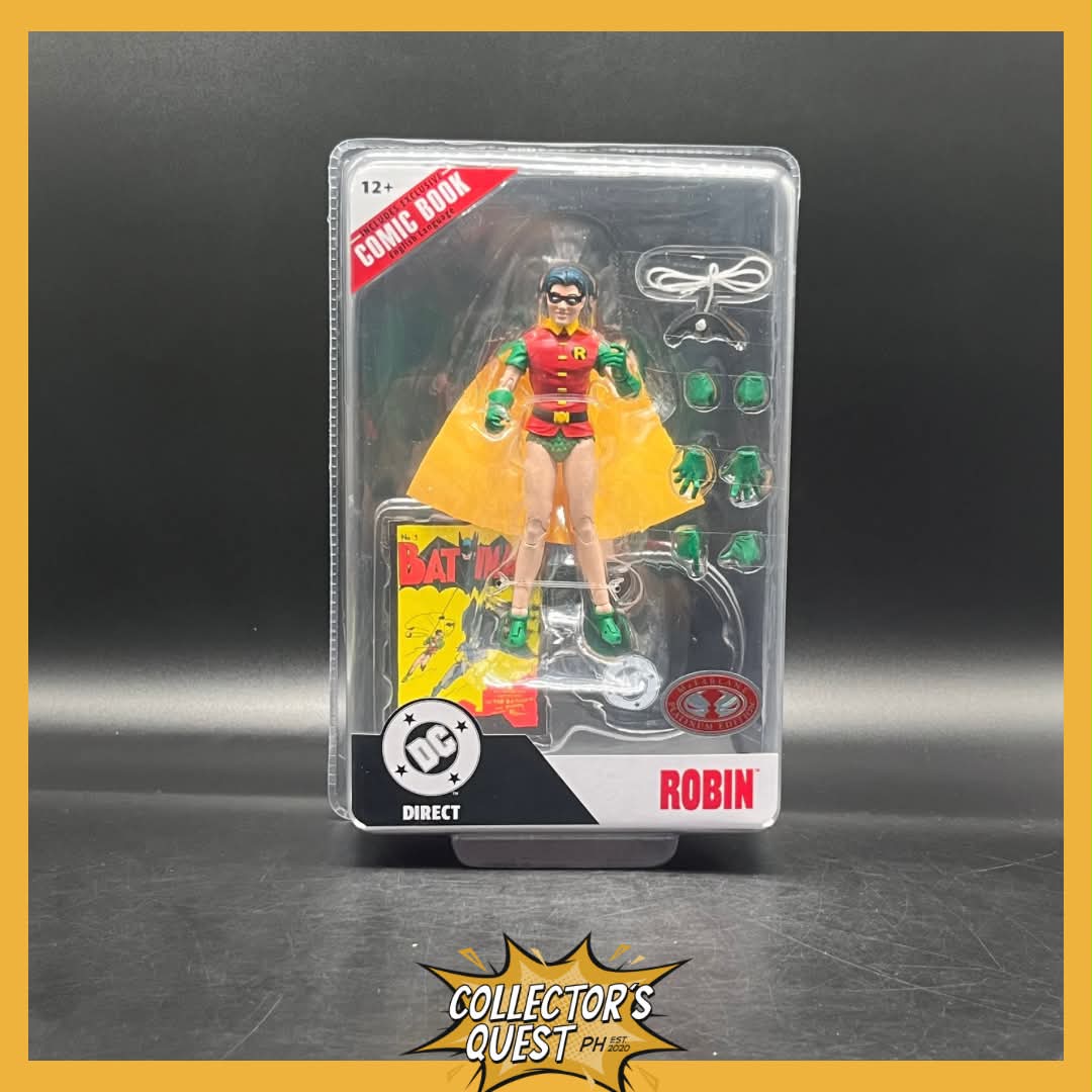 (IN STOCK) DC Direct Page Punchers Robin Dick Grayson (Batman #1) Action Figure