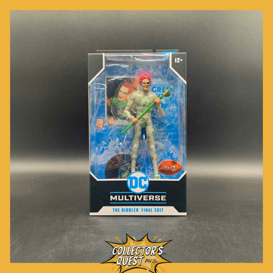 (IN STOCK) Mcfarlane DC Multiverse 7in Batman Forever The Riddler (Final Suit)(Platinum) Action Figure
