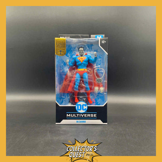 (IN STOCK) Mcfarlane DC Multiverse 7in Bizarro (DC Classic)(Gold Label) Action Figure