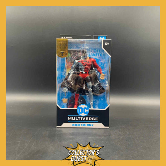 (IN STOCK) Mcfarlane DC Multiverse 7in Cyborg Superman (Chase) Action Figure
