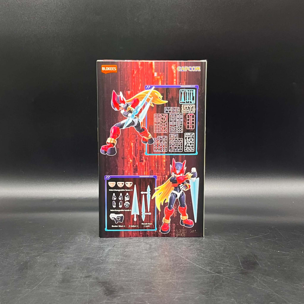 (IN STOCK) 75711 Blokees Mega Man Champion Class Mega Man Zero Model Kit