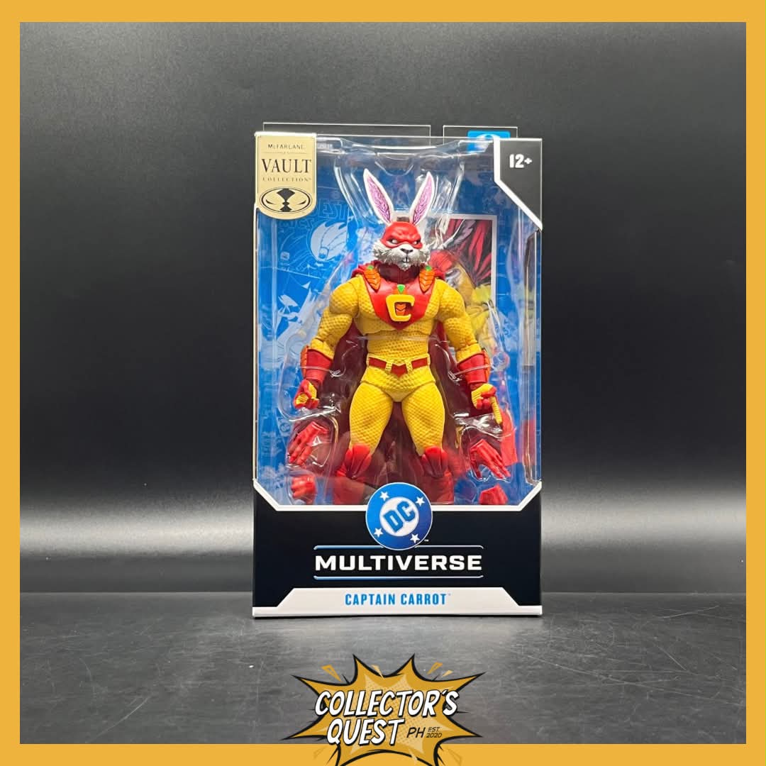 (IN STOCK) DC Multiverse Mcfarlane Vault Collection Captain Carrot Action Figure