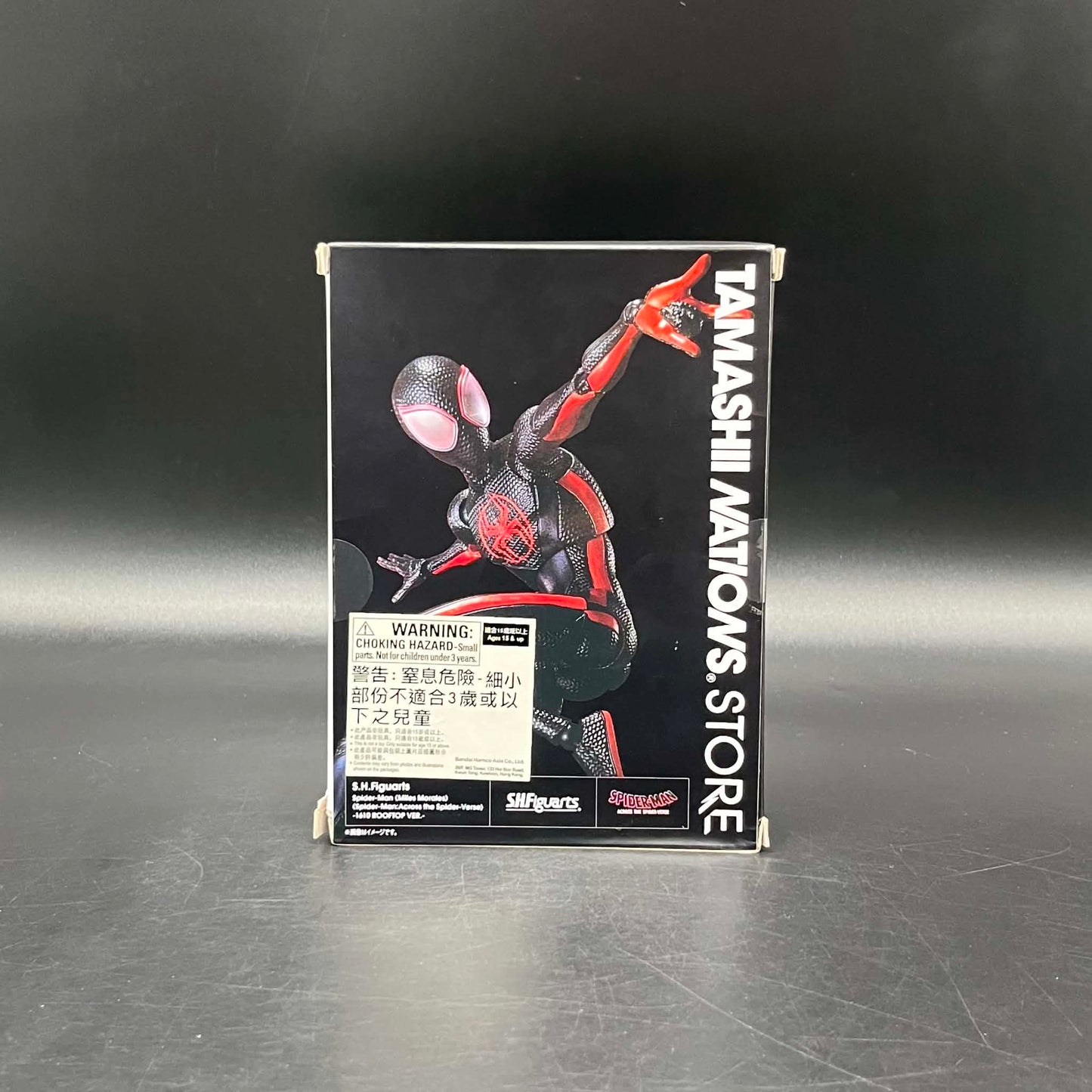 (IN STOCK) Bandai Tamashii Nations Store Exclusive Spider-Man (Miles Morales) 1610 Rooftop Version (SpiderMan: Across the Spider-Verse) Action Figure
