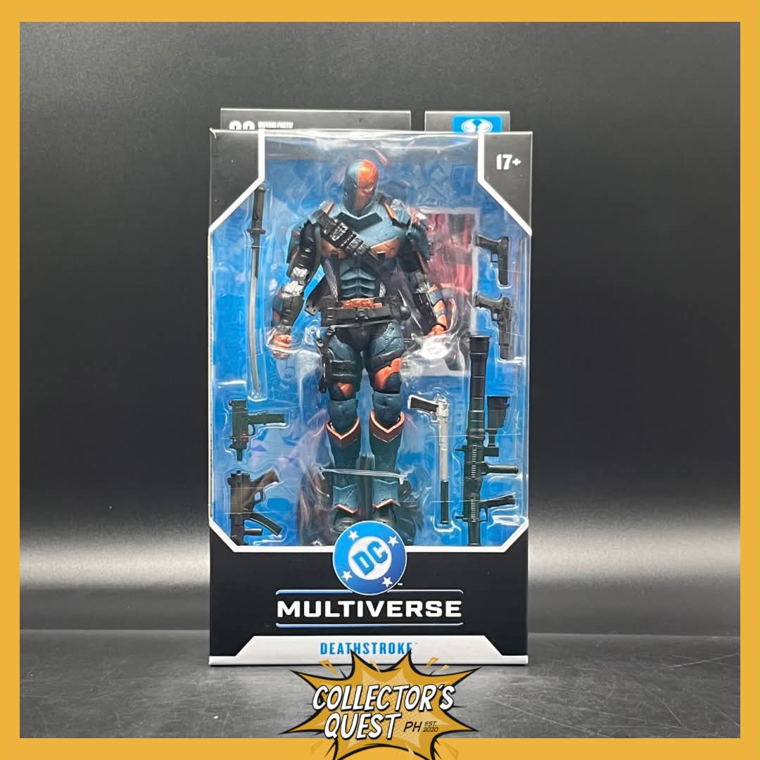 (IN STOCK) DC Multiverse Deathstroke (Batman Arkham: Origins) Action Figure