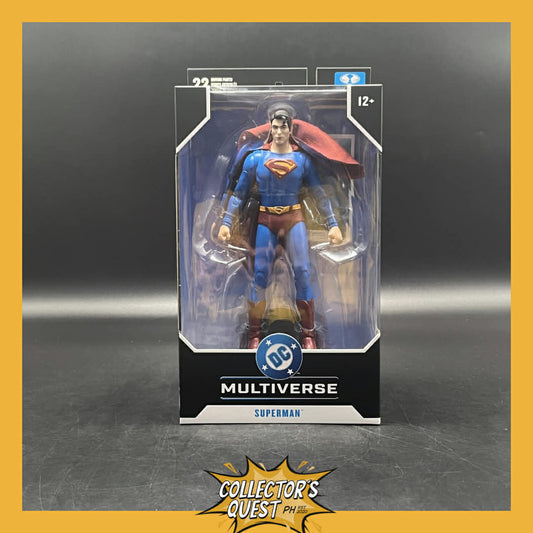 (IN STOCK) Mcfarlane Toys DC Multiverse Superman Returns 2006 Brandon Routh Action Figure