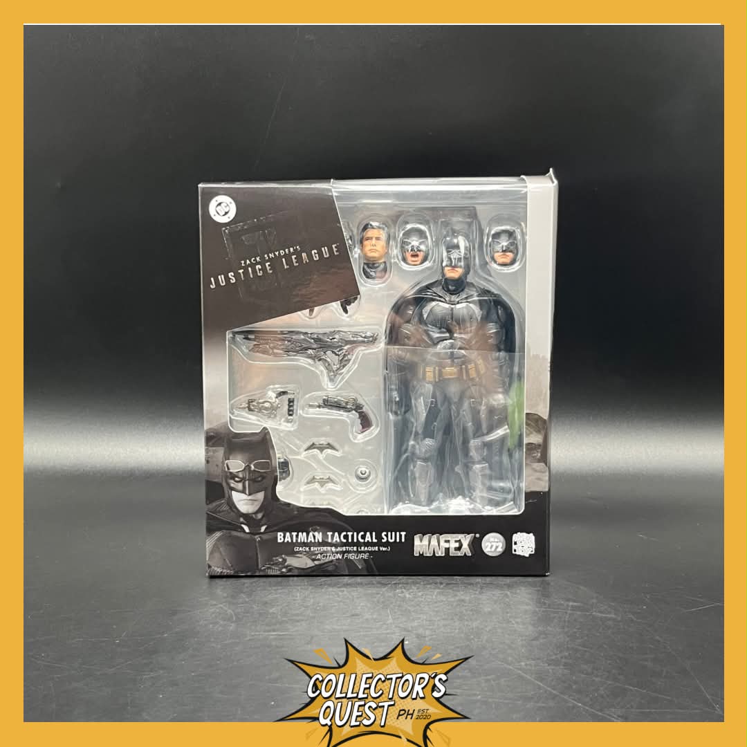 (IN STOCK) MAFEX Zack Snyder's Justice League Batman Tactical Suit Action Figure