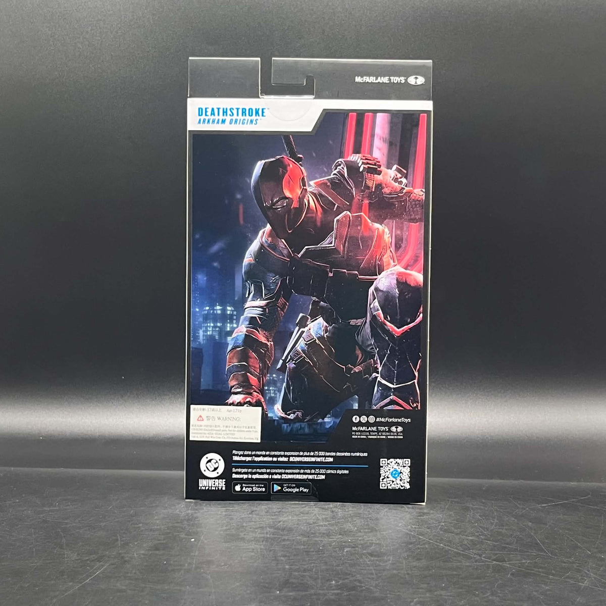 (IN STOCK) DC Multiverse Deathstroke (Batman Arkham: Origins) Action Figure
