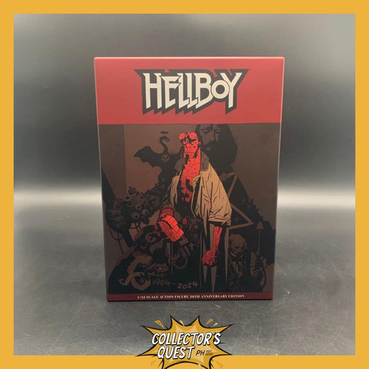 (IN STOCK) 1/12 Hellboy 30th Anniversary Edition Action Figure