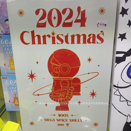 (SB) Pop Mart 2024 Christmas 400% Mega Space Molly
