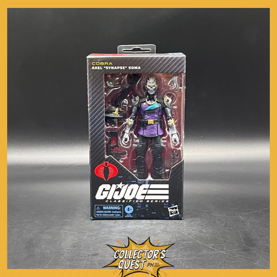 (IN STOCK) G.I. Joe Classified Series #211, Axel "Synapse" Soma Action Figure