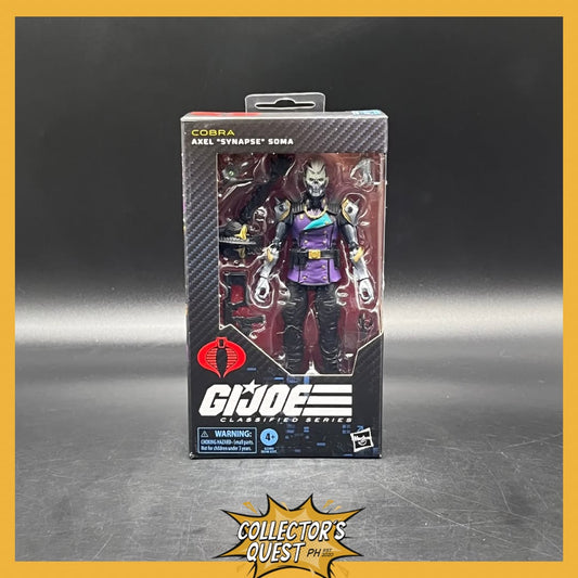 (IN STOCK) G.I. Joe Classified Series #211, Axel "Synapse" Soma Action Figure