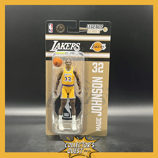 (IN STOCK) Mcfarlane Toys NBA Legends Series Los Angeles Lakers Earvin Magic Johnson Articulated Action Figure