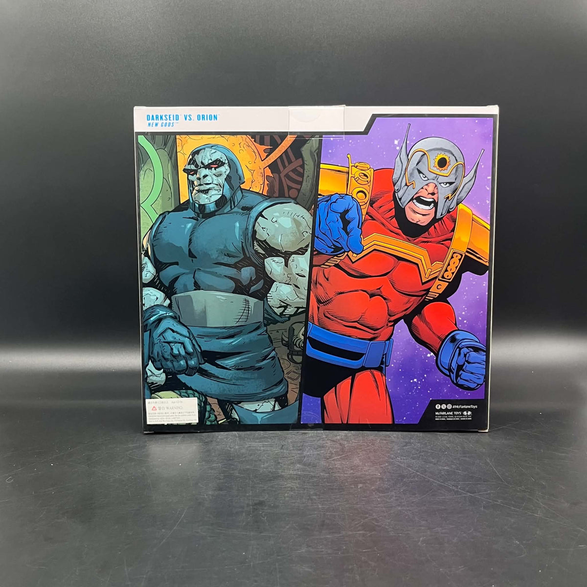 (IN STOCK) DC Multiverse Megafig Darkseid vs Orion 2-Pack Action Figures